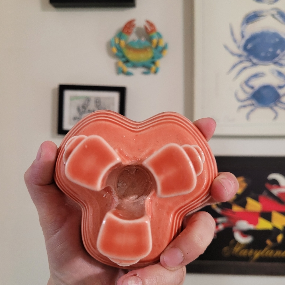 Fiesta candle holder in peony - Picture 2 of 4